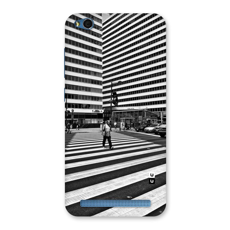 Black White Perspective Back Case for Redmi 5A