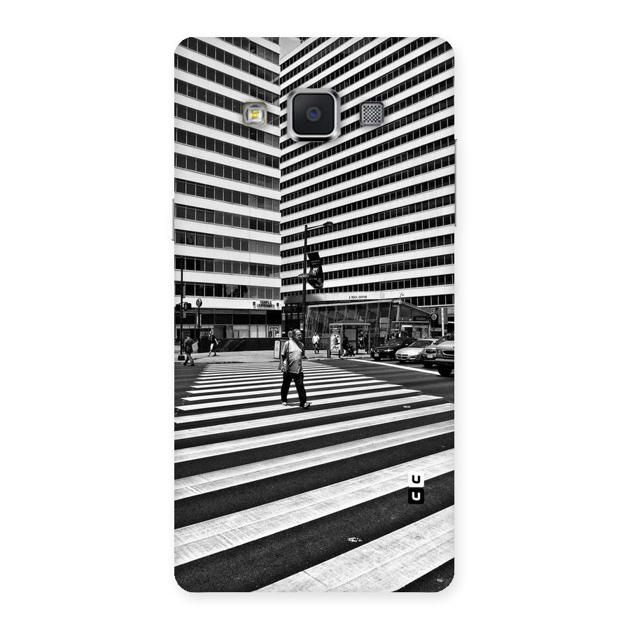 Black White Perspective Back Case for Samsung Galaxy A5