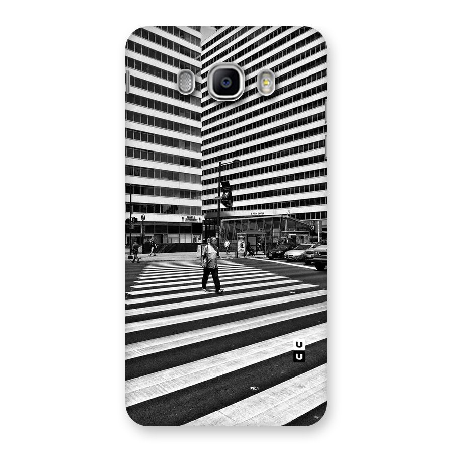 Black White Perspective Back Case for Samsung Galaxy J5 2016