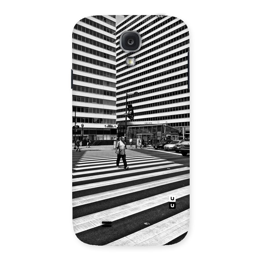 Black White Perspective Back Case for Samsung Galaxy S4
