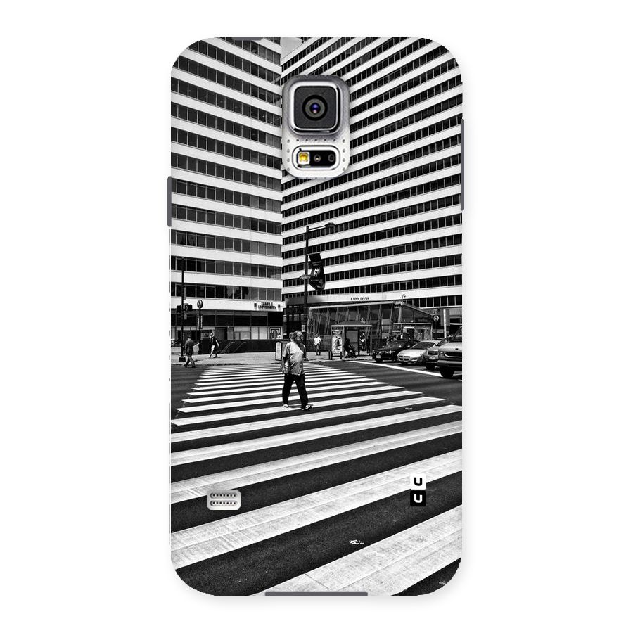 Black White Perspective Back Case for Samsung Galaxy S5