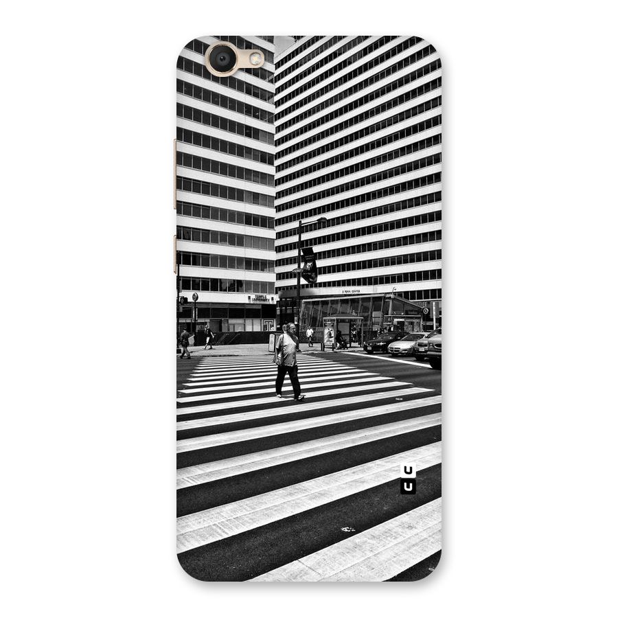 Black White Perspective Back Case for Vivo V5