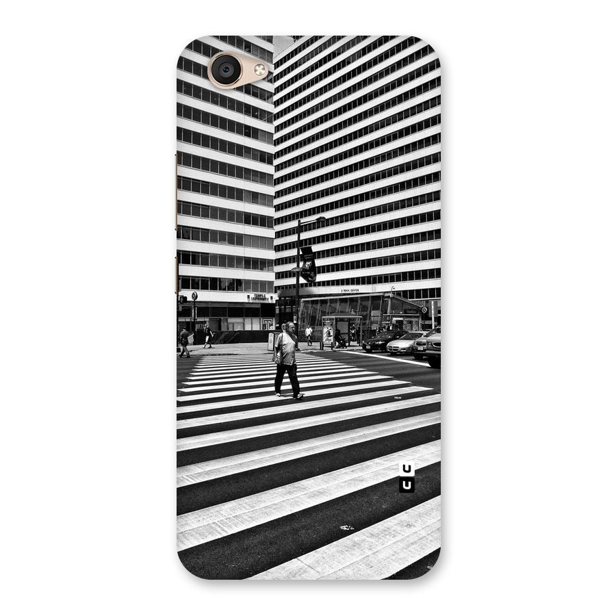 Black White Perspective Back Case for Vivo V5 Plus