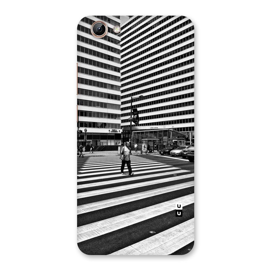 Black White Perspective Back Case for Vivo Y71