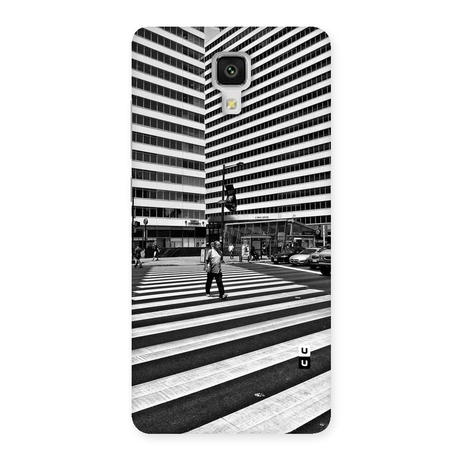 Black White Perspective Back Case for Xiaomi Mi 4