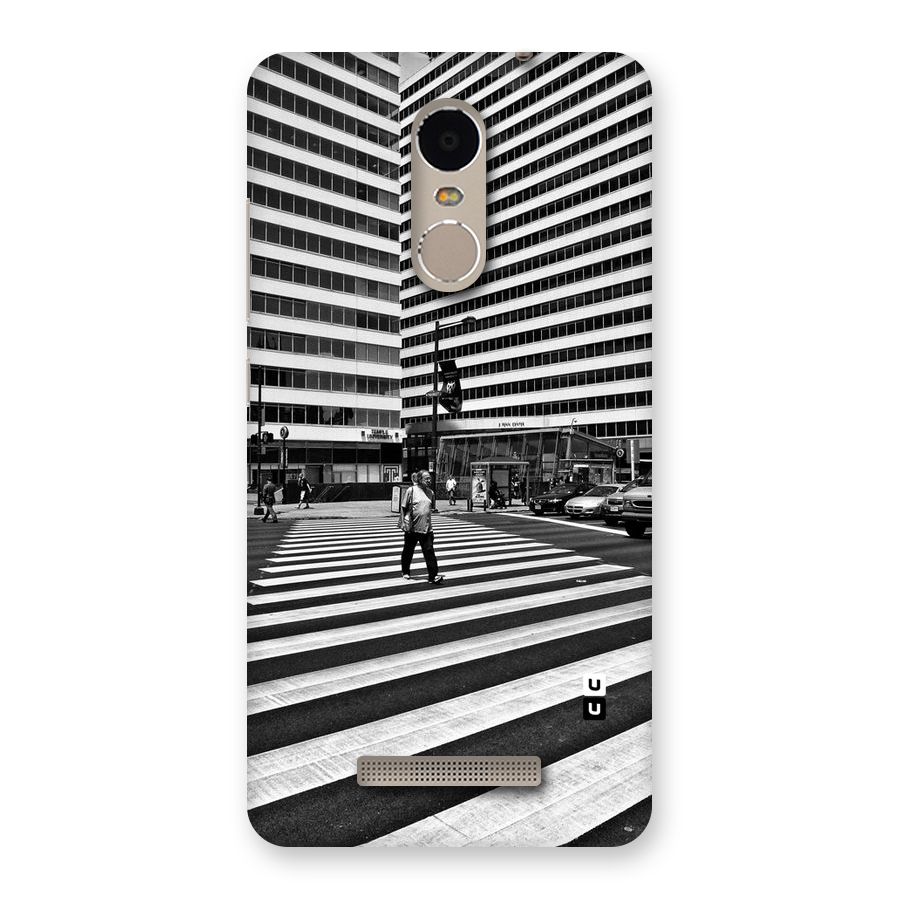 Black White Perspective Back Case for Xiaomi Redmi Note 3