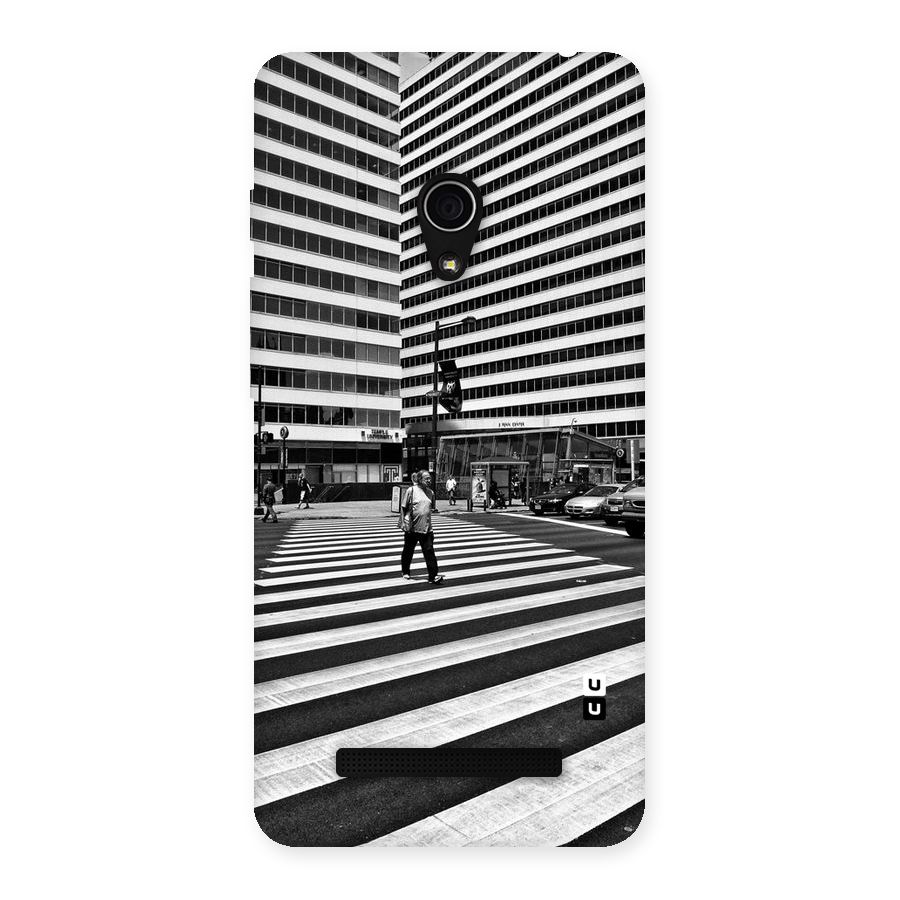 Black White Perspective Back Case for Zenfone 5