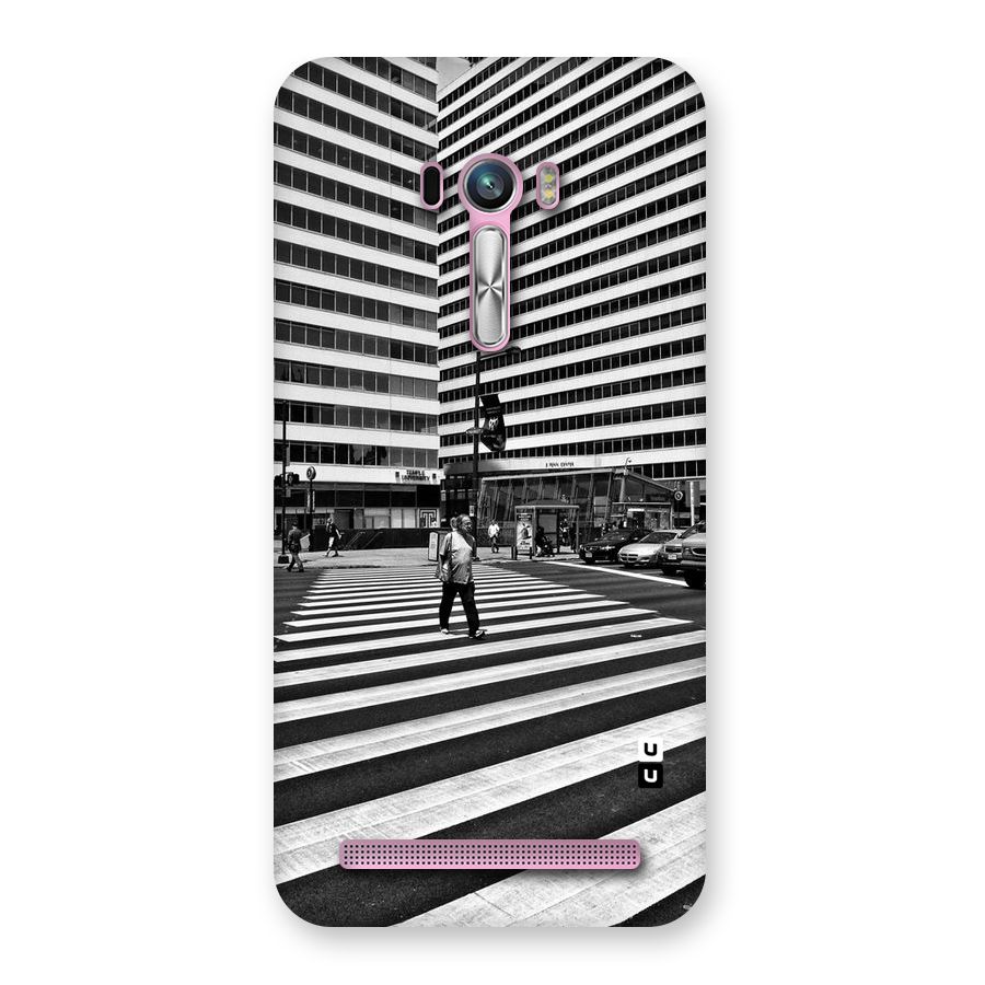 Black White Perspective Back Case for Zenfone Selfie