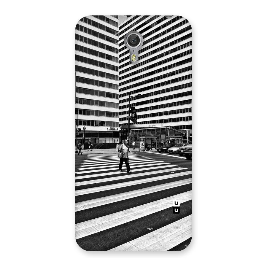 Black White Perspective Back Case for Zuk Z1