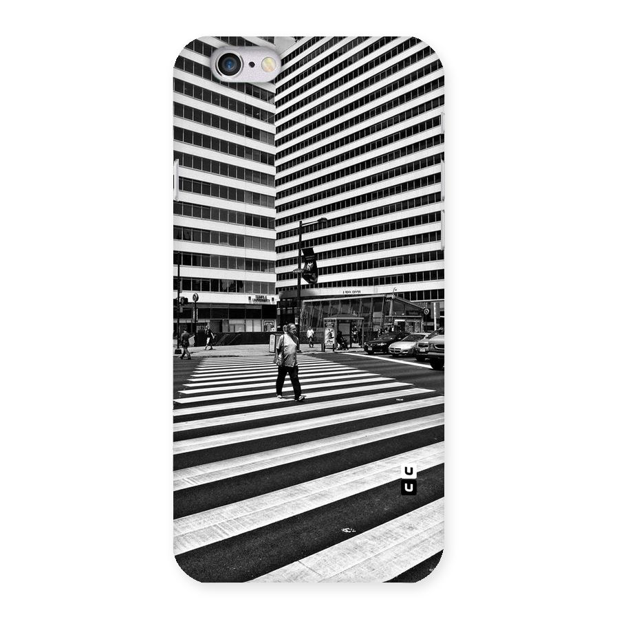 Black White Perspective Back Case for iPhone 6 6S