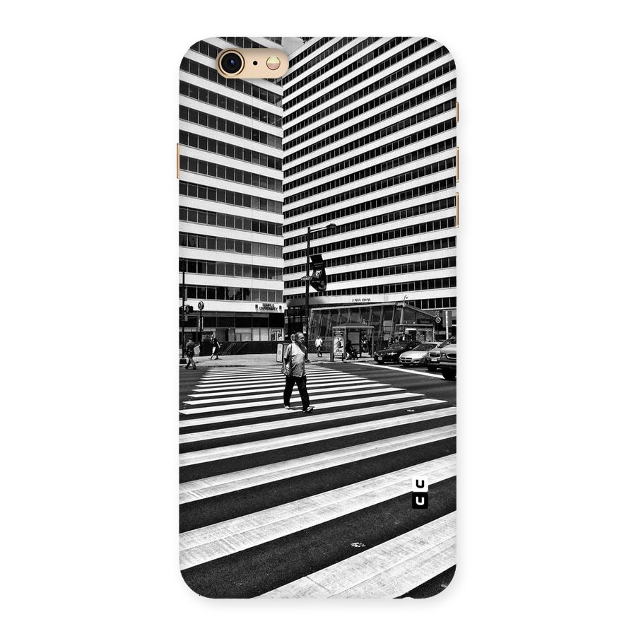 Black White Perspective Back Case for iPhone 6 Plus 6S Plus