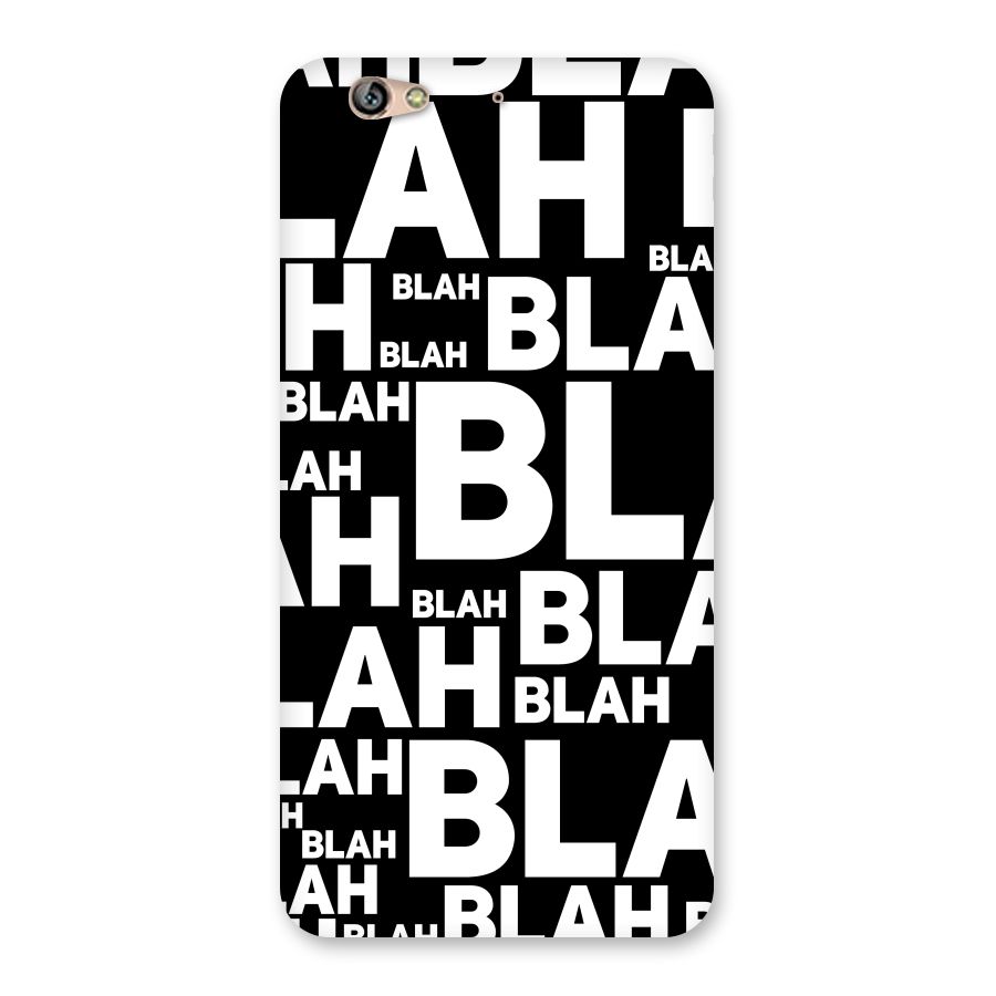 Blah Blah Pattern Back Case for Gionee S6