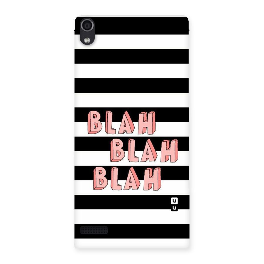 Blah Bold Stripes Back Case for Ascend P6