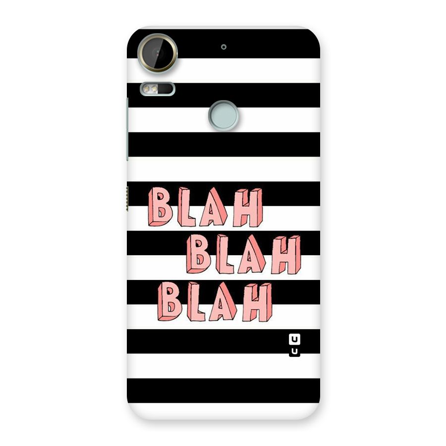 Blah Bold Stripes Back Case for Desire 10 Pro
