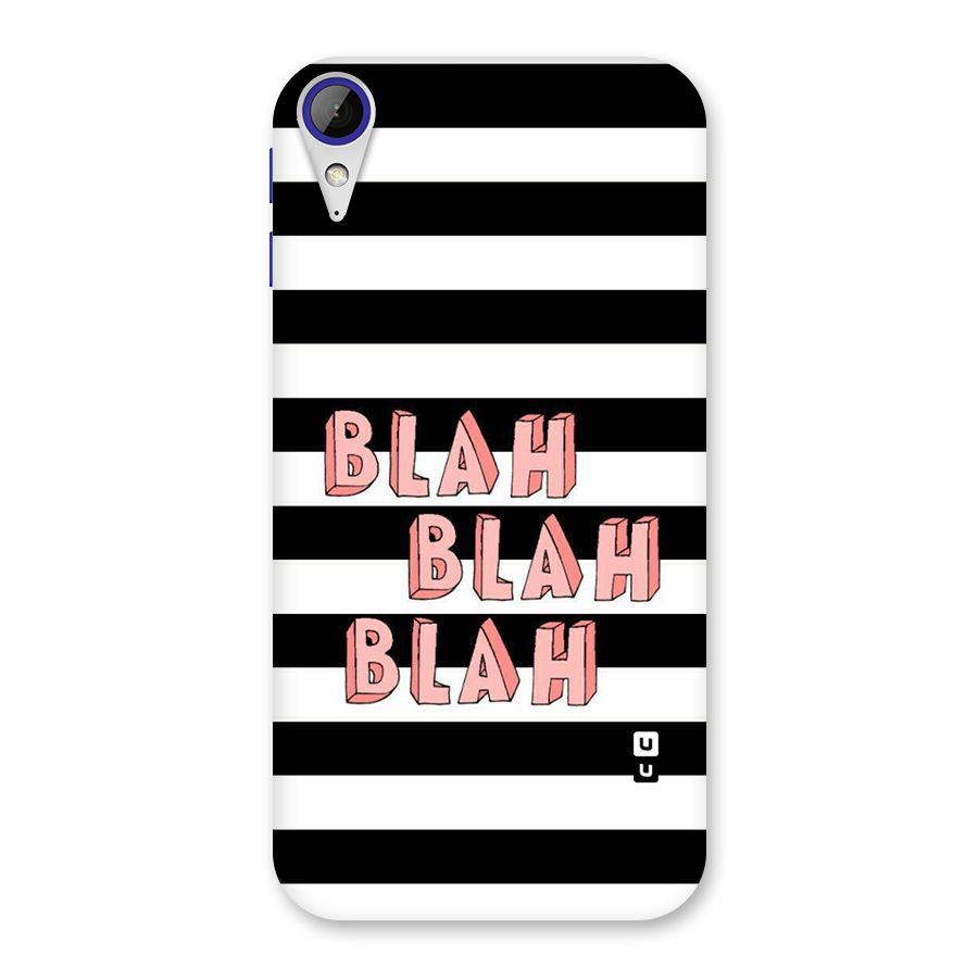 Blah Bold Stripes Back Case for Desire 830