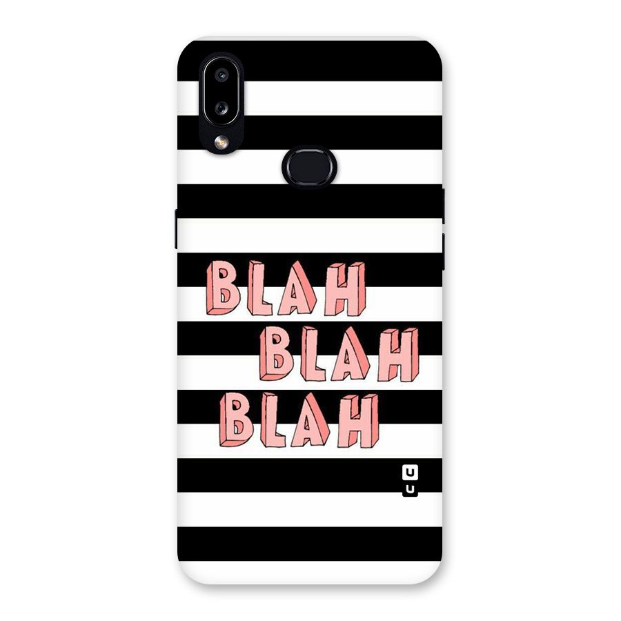 Blah Bold Stripes Back Case for Galaxy A10s