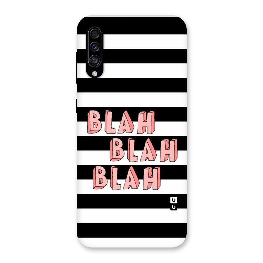 Blah Bold Stripes Back Case for Galaxy A30s