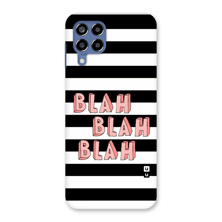Blah Bold Stripes Back Case for Galaxy M53 5G