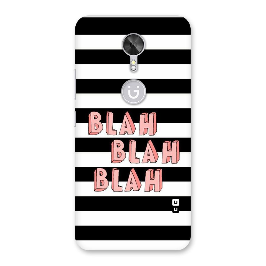 Blah Bold Stripes Back Case for Gionee A1