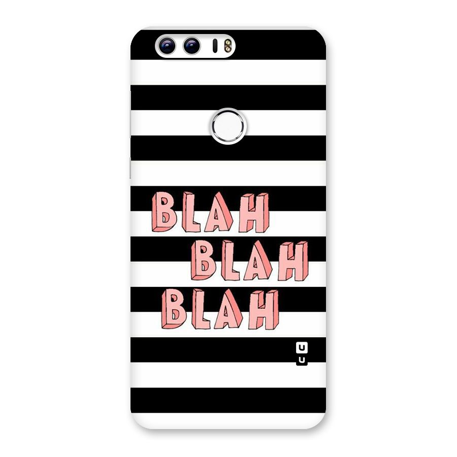 Blah Bold Stripes Back Case for Honor 8