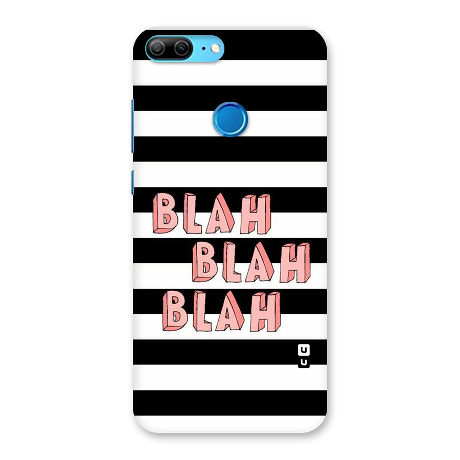 Blah Bold Stripes Back Case for Honor 9 Lite