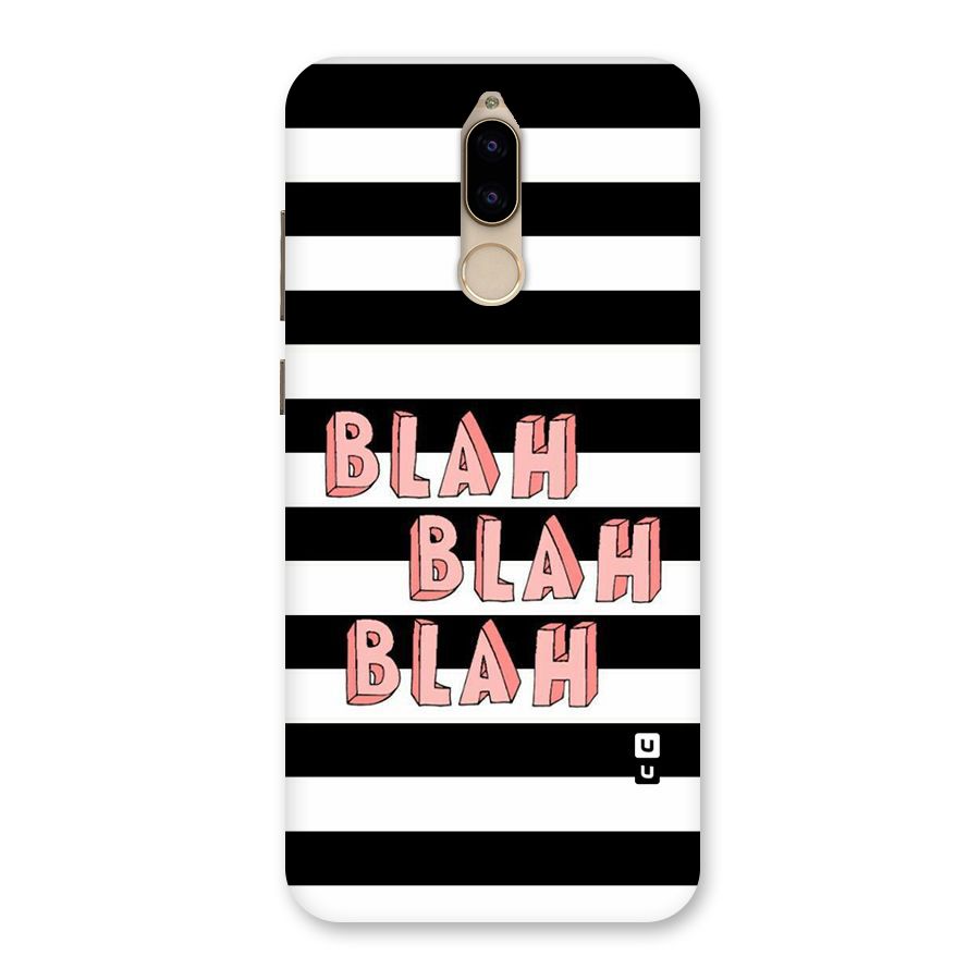Blah Bold Stripes Back Case for Honor 9i