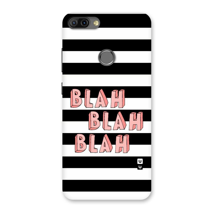 Blah Bold Stripes Back Case for Infinix Hot 6 Pro