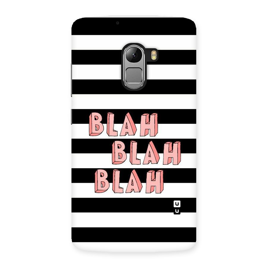 Blah Bold Stripes Back Case for Lenovo K4 Note
