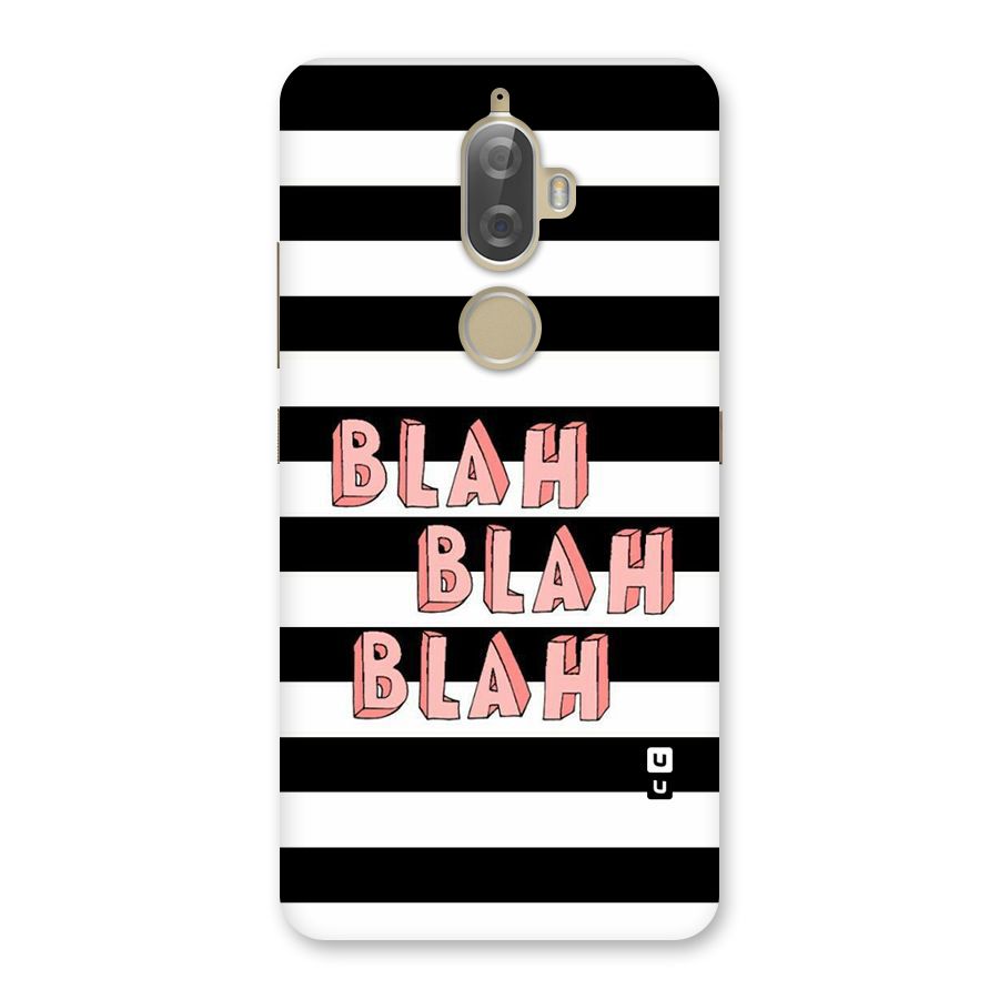 Blah Bold Stripes Back Case for Lenovo K8 Plus