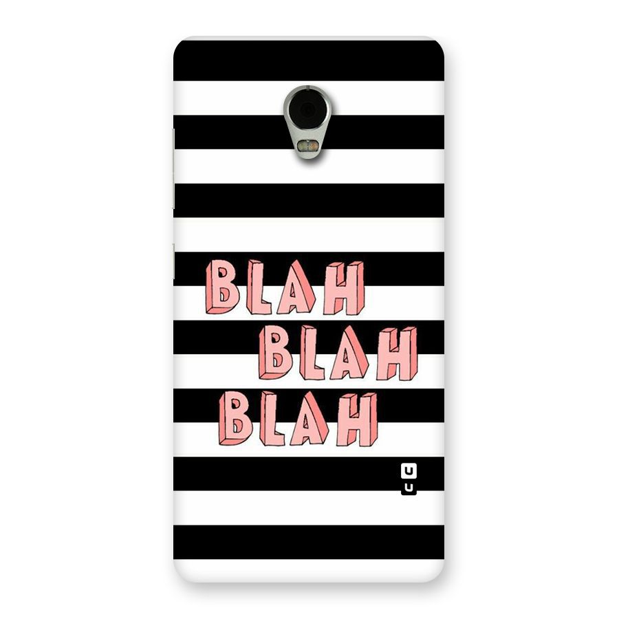 Blah Bold Stripes Back Case for Lenovo Vibe P1