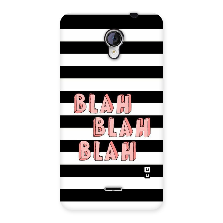 Blah Bold Stripes Back Case for Micromax Unite 2 A106