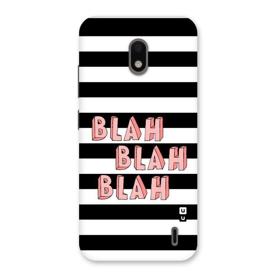 Blah Bold Stripes Back Case for Nokia 2.2