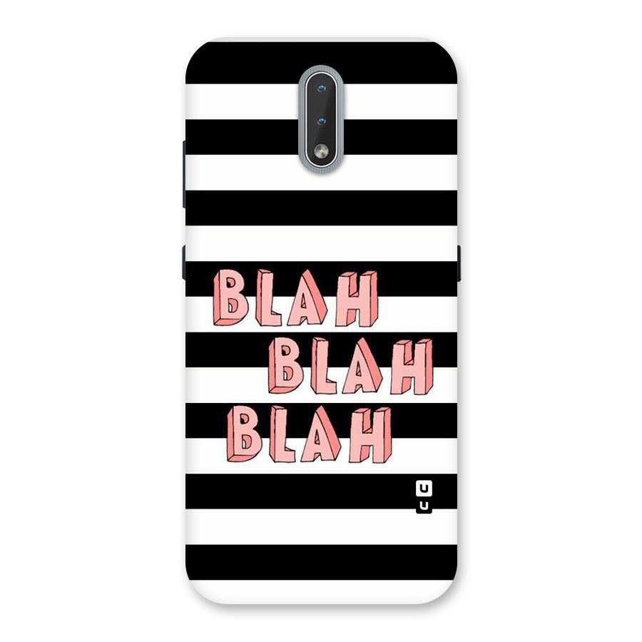 Blah Bold Stripes Back Case for Nokia 2.3