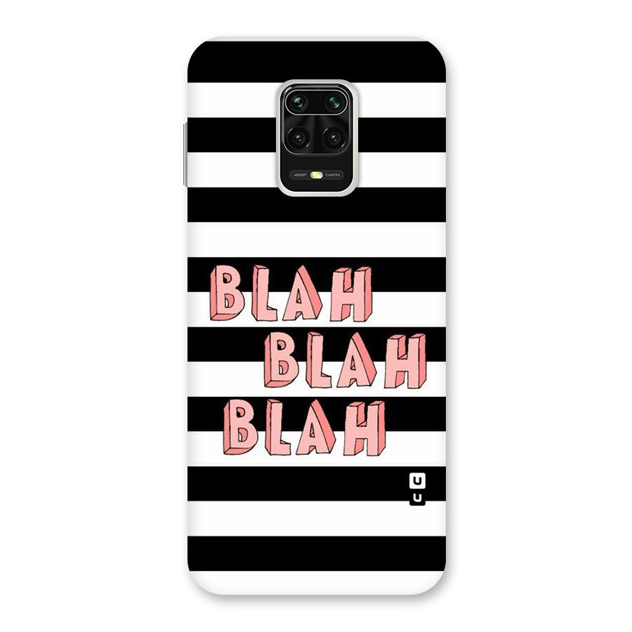 Blah Bold Stripes Back Case for Poco M2 Pro
