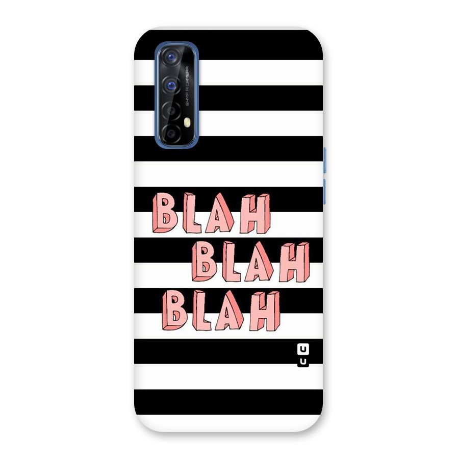 Blah Bold Stripes Back Case for Realme Narzo 20 Pro