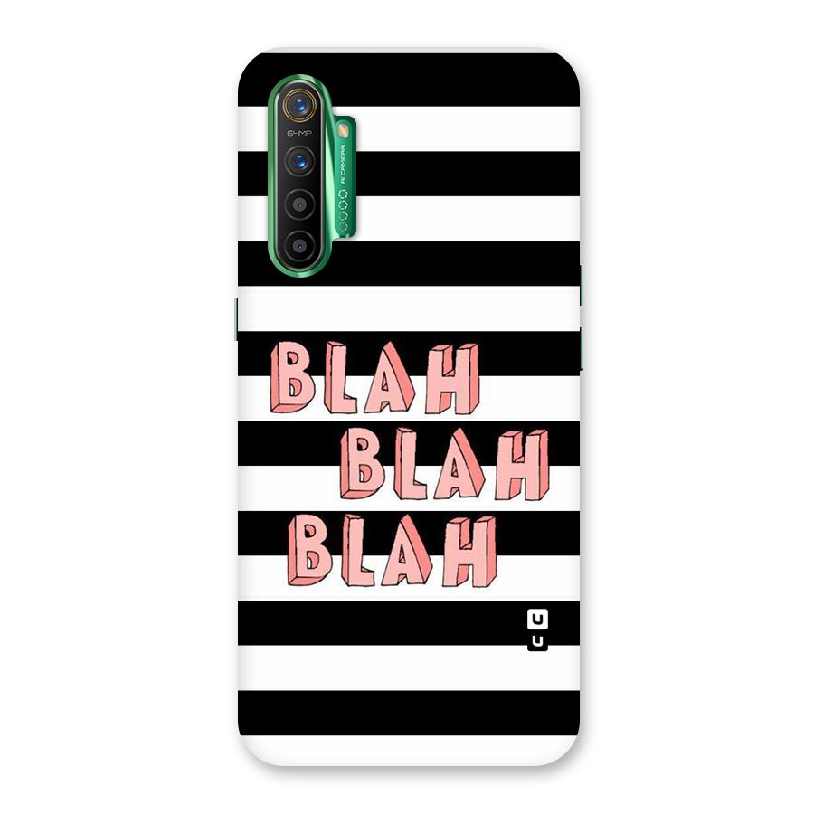 Blah Bold Stripes Back Case for Realme X2