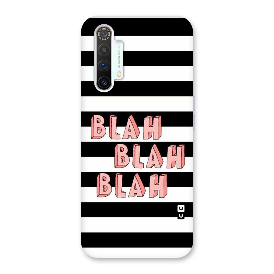 Blah Bold Stripes Back Case for Realme X3 SuperZoom