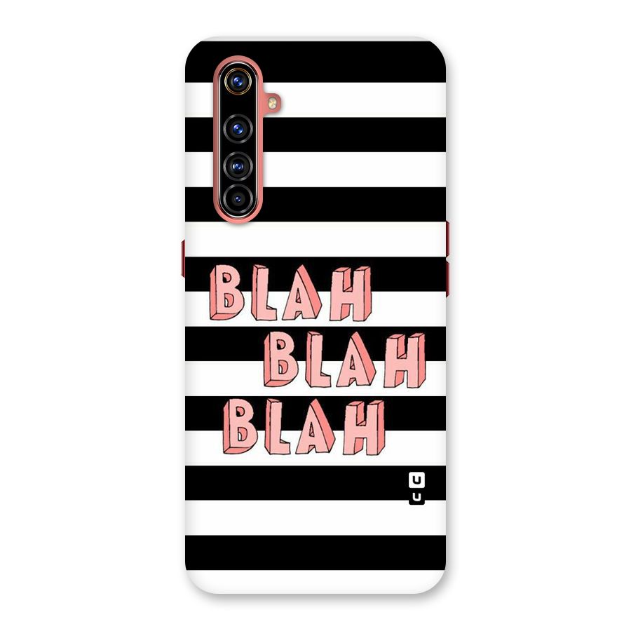 Blah Bold Stripes Back Case for Realme X50 Pro