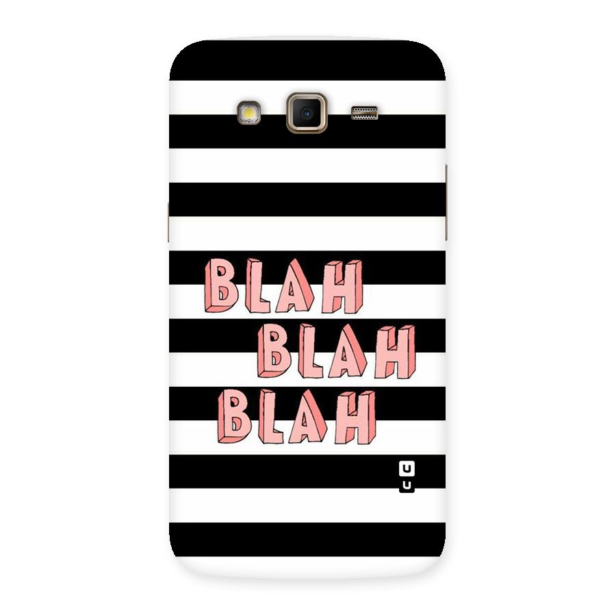 Blah Bold Stripes Back Case for Samsung Galaxy Grand 2