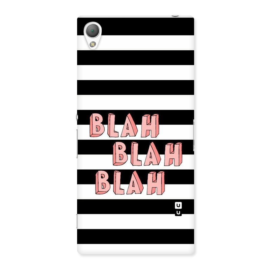Blah Bold Stripes Back Case for Sony Xperia Z3