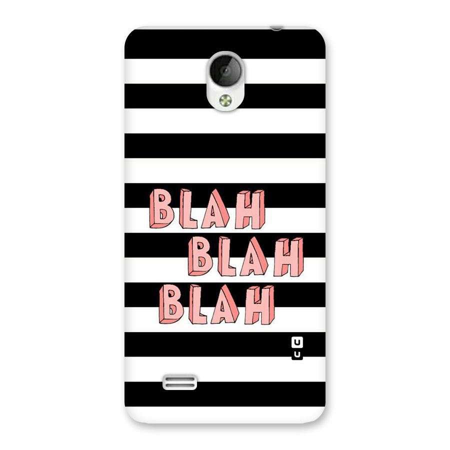 Blah Bold Stripes Back Case for Vivo Y21