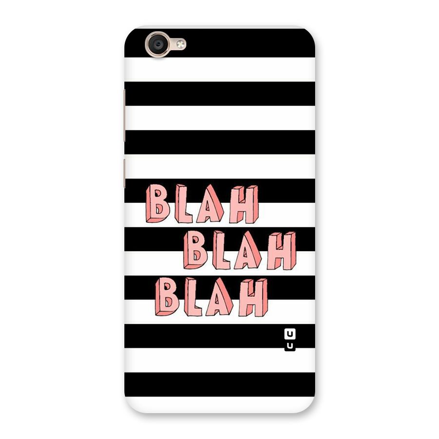 Blah Bold Stripes Back Case for Vivo Y55s