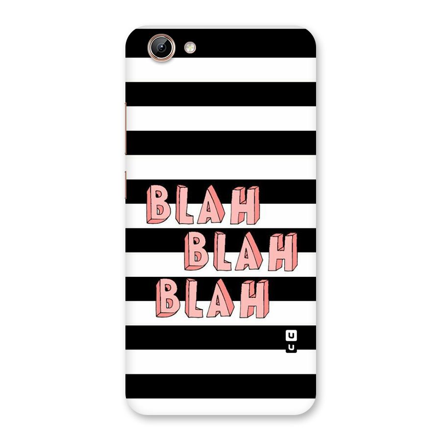 Blah Bold Stripes Back Case for Vivo Y71i