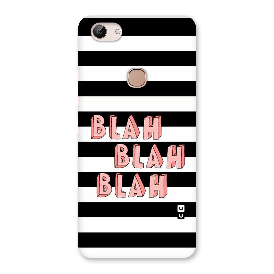 Blah Bold Stripes Back Case for Vivo Y83