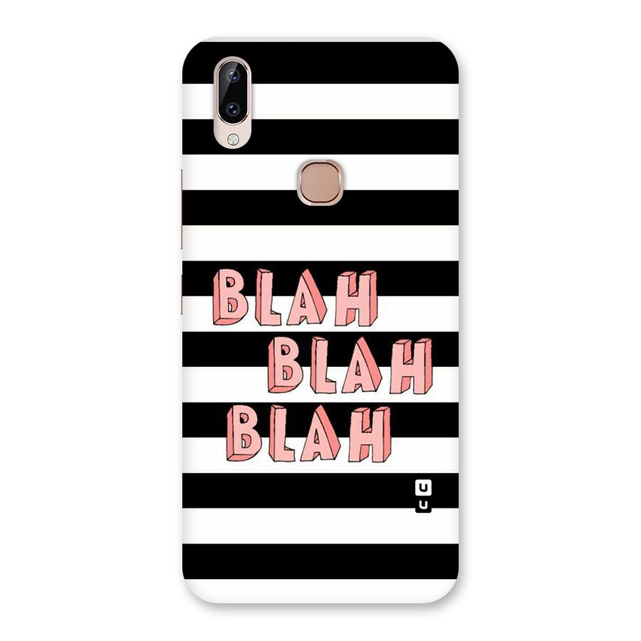 Blah Bold Stripes Back Case for Vivo Y83 Pro