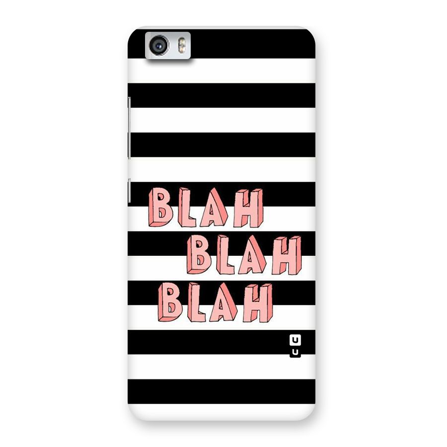 Blah Bold Stripes Back Case for Xiaomi Redmi Mi5