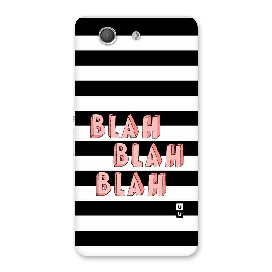 Blah Bold Stripes Back Case for Xperia Z3 Compact