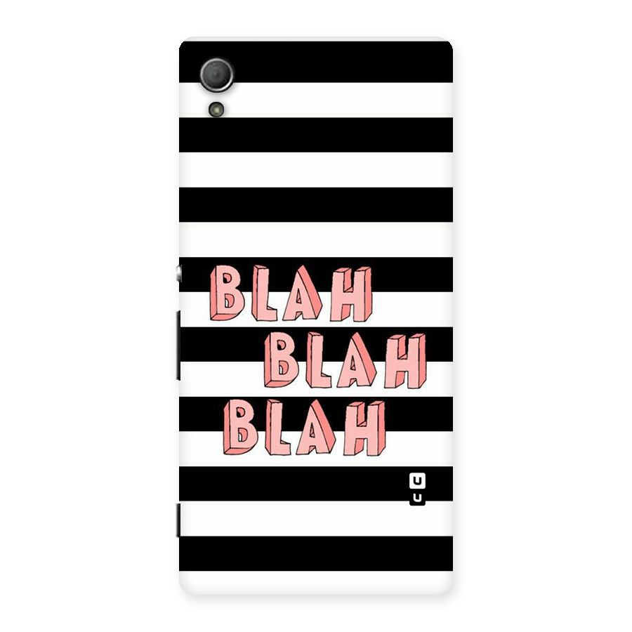 Blah Bold Stripes Back Case for Xperia Z4