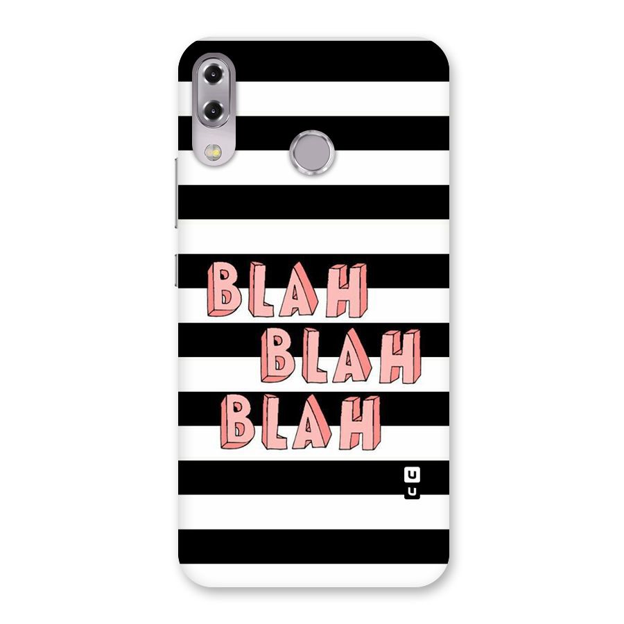 Blah Bold Stripes Back Case for Zenfone 5Z