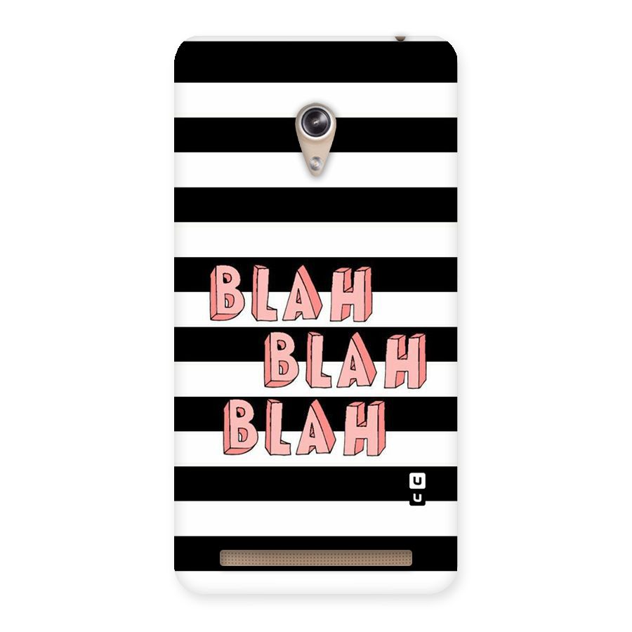 Blah Bold Stripes Back Case for Zenfone 6